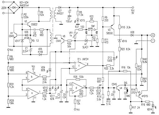 手機(jī)充電器電路圖