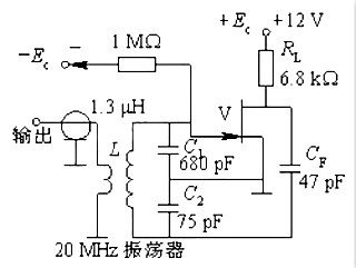 雙場效應(yīng)管振蕩電路圖