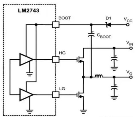 MOS管自舉電路工作原理