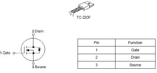 10n60場效應(yīng)管參數(shù) 9.5A/600V