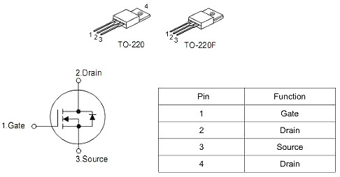 MOS管7160原廠專業(yè)制造-KNX7160A 20A/600V規(guī)格書 免費(fèi)送樣-KIA MOS管