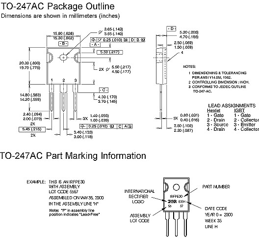 IRFP260,IRFP260參數(shù),50A/200V