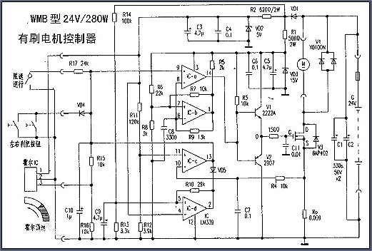 電動(dòng)車控制器接線圖