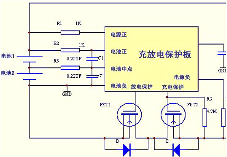 鋰電池充放電電路-鋰電池過充、過放電的影響及控制方法-KIA MOS管