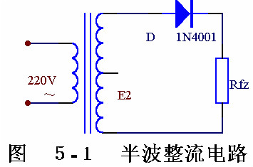 電子電路圖，整流二極管的作用,整流電路