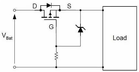 鋰電池保護(hù)電路中功率MOS管的作用