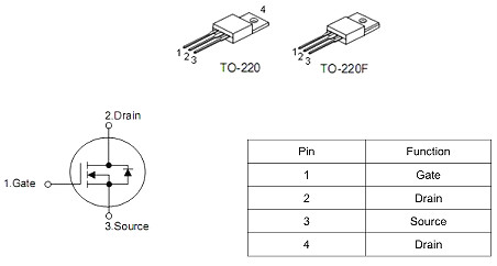 MOS管 KNX4890A 9A/900V參數(shù)詳情 免費送樣 原廠直銷-KIA MOS管