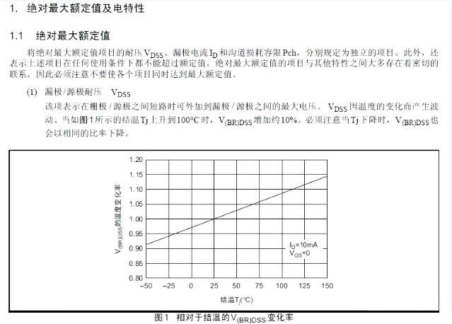 功率MOS管參數(shù)-Vdss的溫度特性分析-KIA MOS管