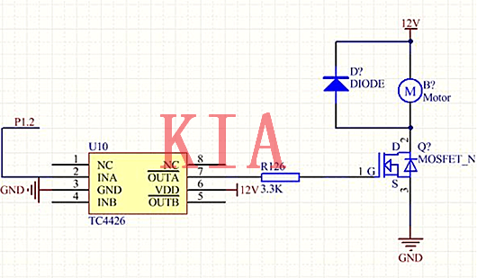 如何給MOS管柵極或三極管基極連接下拉電阻？-KIA MOS管