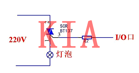 三極管MOS管單片機(jī)控制交流電通斷電路圖解-KIA MOS管