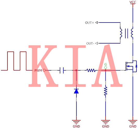 MOS驅(qū)動(dòng)感性負(fù)載 PWM