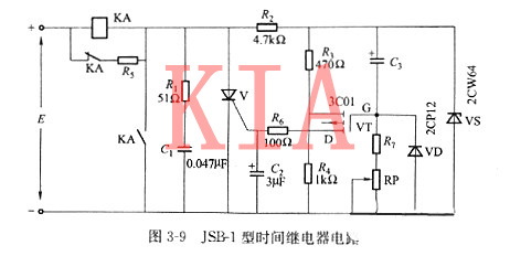 場效應(yīng)管時(shí)間繼電器工作原理解析-KIA MOS管