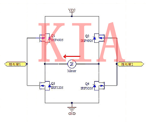 場(chǎng)效應(yīng)管電機(jī)驅(qū)動(dòng)圖文分享-KIA MOS管