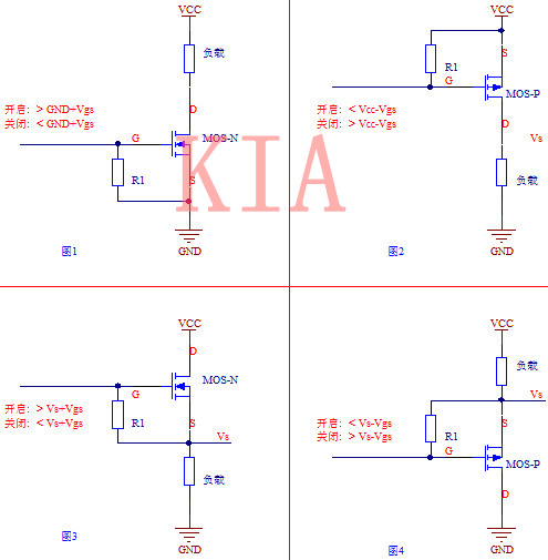 MOS管基本電路