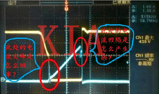 開(kāi)關(guān)MOS電流波形詳細(xì)圖文解析-KIA MOS管