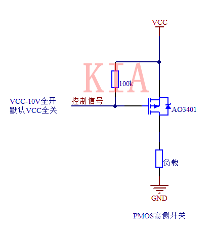 PMOS NMOS 高側(cè)驅(qū)動 低側(cè)驅(qū)動