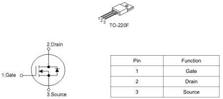 600V9.5A MOS管KIA10N60H 產品資料 原廠好價-KIA MOS管