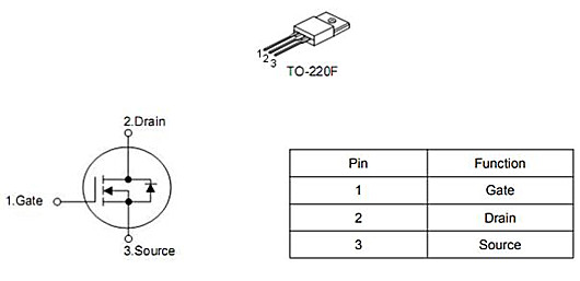 大功率MOS管KIA10N65H 650V10A參數(shù)資料 現(xiàn)貨供應-KIA MOS管