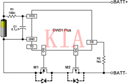 超詳細(xì)|鋰電池過(guò)充電、過(guò)放、短路保護(hù)電路-KIA MOS管