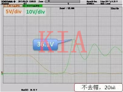 測量MOSFET尖峰電壓