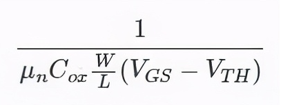 MOSFET 導(dǎo)通電阻 漏極源極