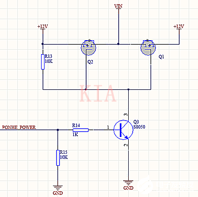 詳細(xì)分析兩個PMOS背靠背用法|圖文-KIA MOS管