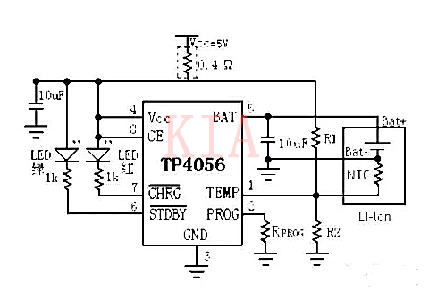 四個(gè)鋰電池供電電路設(shè)計(jì)方案詳圖-KIA MOS管