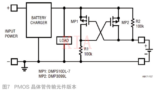 PMOS-電池充電器的反向電壓保護(hù)（二）-KIA MOS管