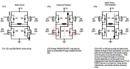 MOSFET 驅動電感性負載