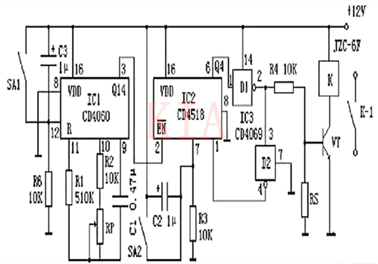 幾種延時電路原理詳細(xì)解析-KIA MOS管
