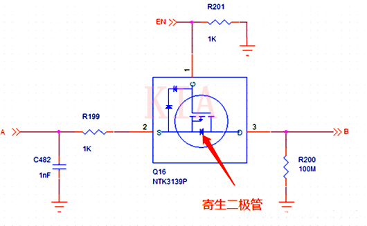 【電路設(shè)計】PMOS做信號開關(guān)設(shè)計圖解-KIA MOS管