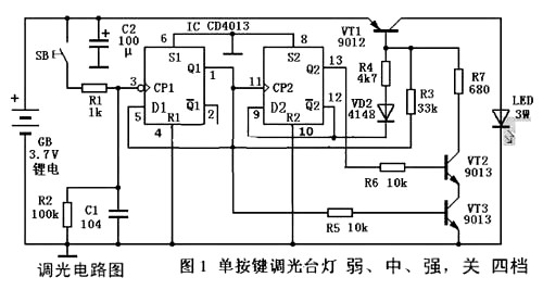 圖文分享LED燈調(diào)光模擬電路設計及原理-KIA MOS管