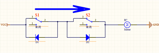 直流電機(jī) 正轉(zhuǎn) 反轉(zhuǎn) 限位