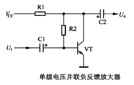 負反饋 三極管 放大電路