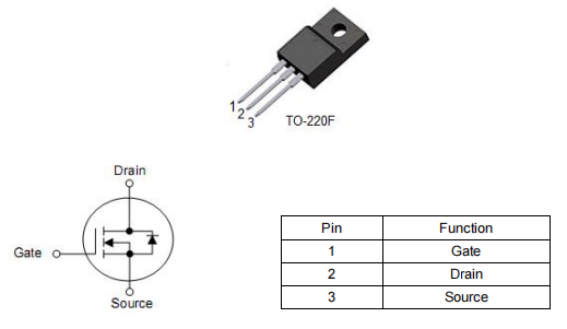 KNX4390A大功率900V 電源轉(zhuǎn)換器 馬達(dá)驅(qū)動(dòng) 4N90場效應(yīng)管-KIA MOS管