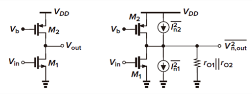 共源放大器噪聲、差分放大器噪聲分析-KIA MOS管