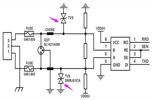 過壓保護(hù)電路：浪涌電壓保護(hù)、脈沖電壓保護(hù)-KIA MOS管