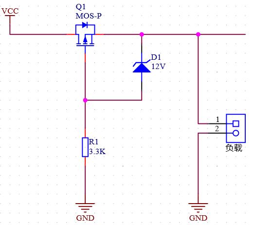 PMOS做雙向開關(guān)電路-PMOS防倒灌、防反接電路-KIA MOS管