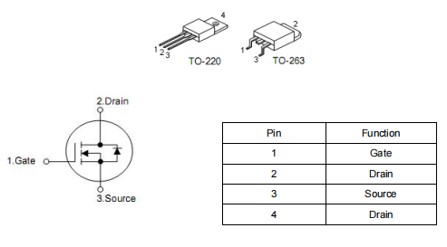 逆變器MOS管KIA740H 10A 400V 開(kāi)關(guān)、驅(qū)動(dòng)應(yīng)用熱銷原廠-KIA MOS管