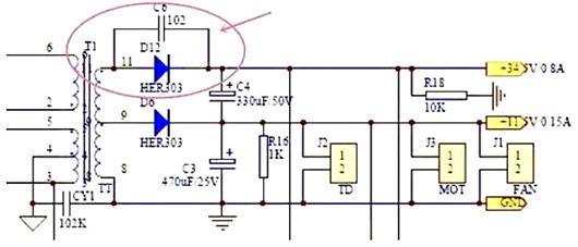 開(kāi)關(guān)電源整流二極管并聯(lián)電容和電阻作用-KIA MOS管