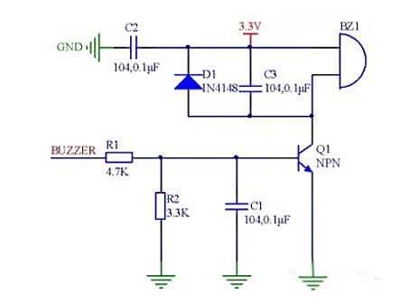 蜂鳴器驅(qū)動(dòng)電路