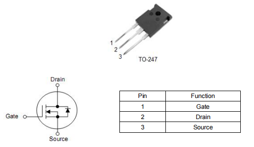 場效應管1000v 64100A