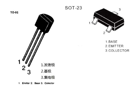 s9014,s9014參數(shù)管腳圖，資料手冊(cè)-KIA MOS管