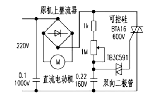 可控硅調(diào)壓電路,工作原理圖文分享-KIA MOS管