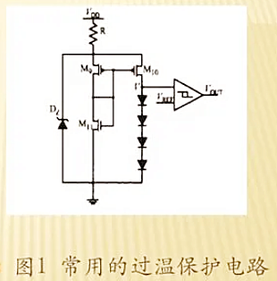 過溫保護詳解,過溫保護電路,原理和設計實例-KIA MOS管