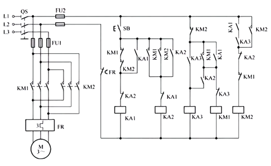 電動機正反轉(zhuǎn)電路圖