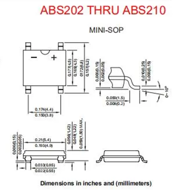 abs-210,abs210整流橋參數(shù)