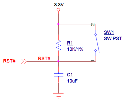 RC復(fù)位電路時(shí)間計(jì)算