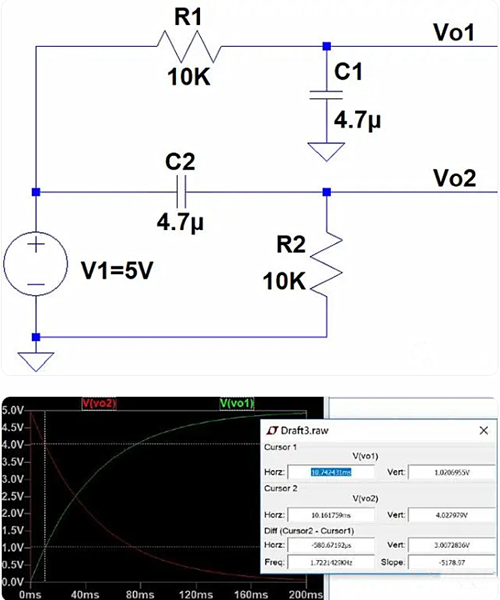 RC復(fù)位電路圖,RC復(fù)位電路設(shè)計-KIA MOS管