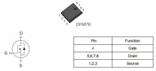 保護(hù)板MOS管,KNX3303B